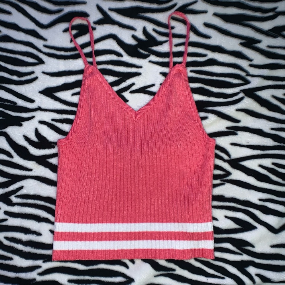 Pink tank top